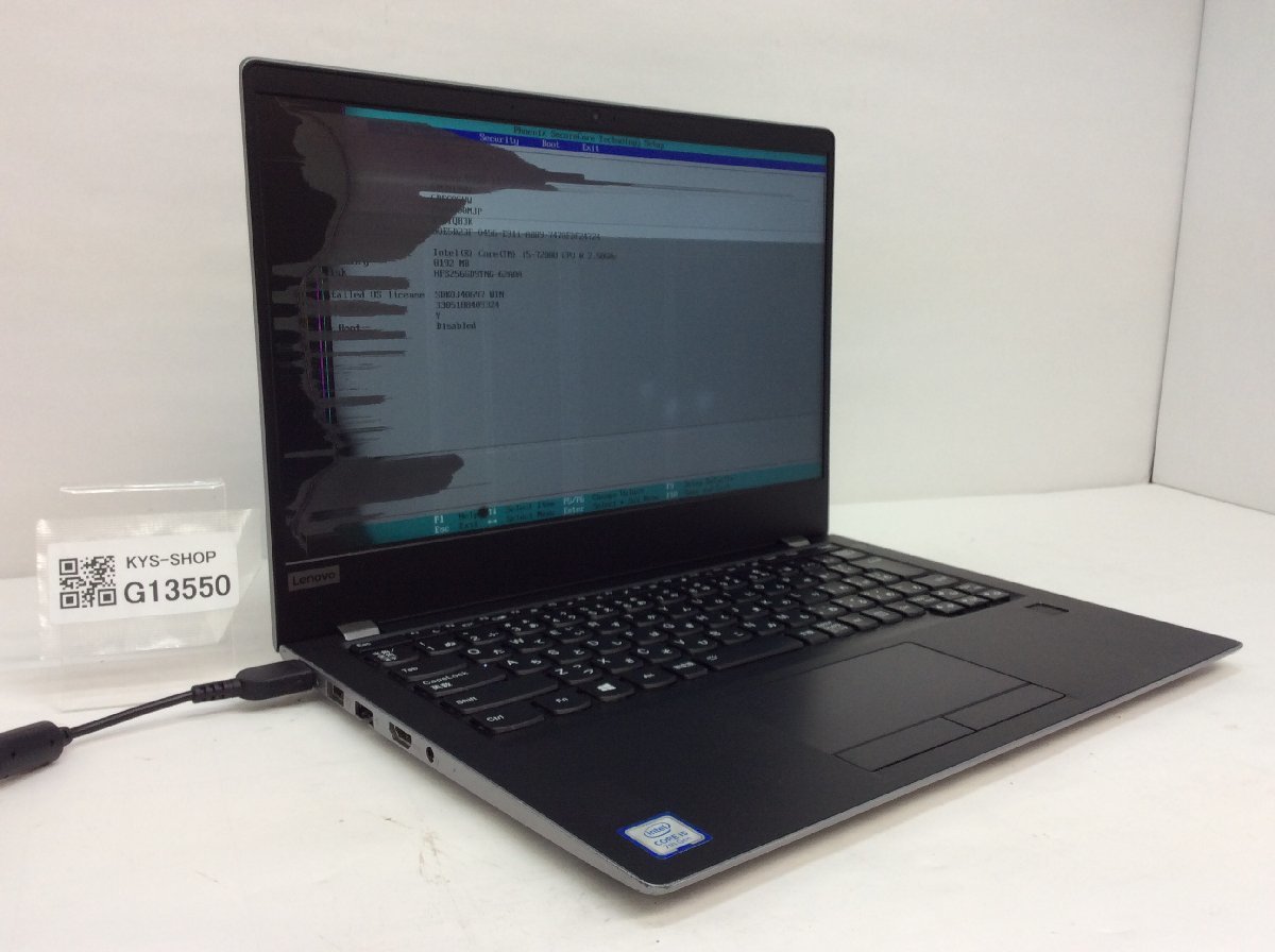 世界的に Lenovo 81AV LENOVO ジャンク/ V730-13 【G13550