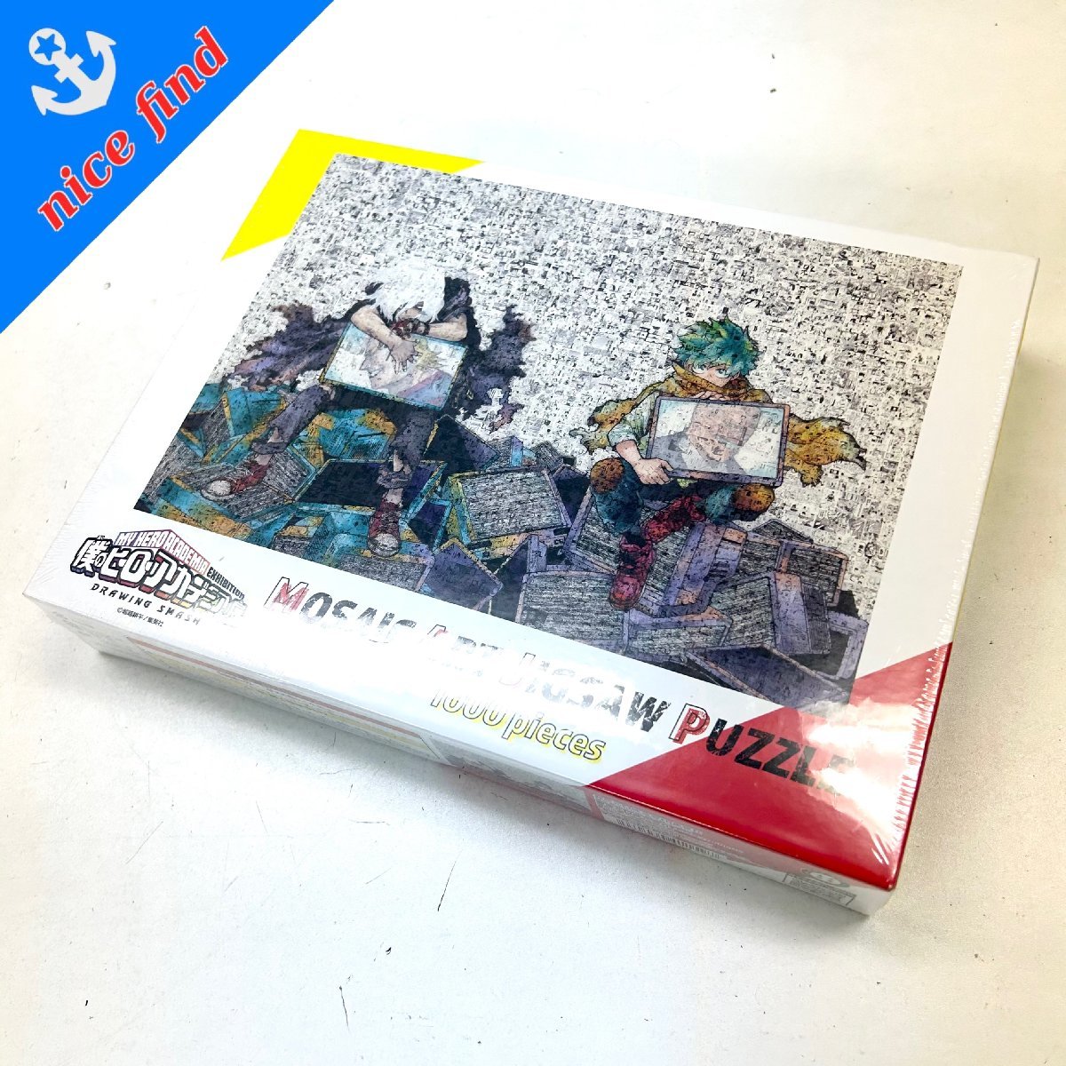 ヒロアカ モザイクアートジグソーパズル 1000ピース 新品未開封(フィルム付) Yahoo!オークション - 未開封 僕のヒーローアカデミア モザイク