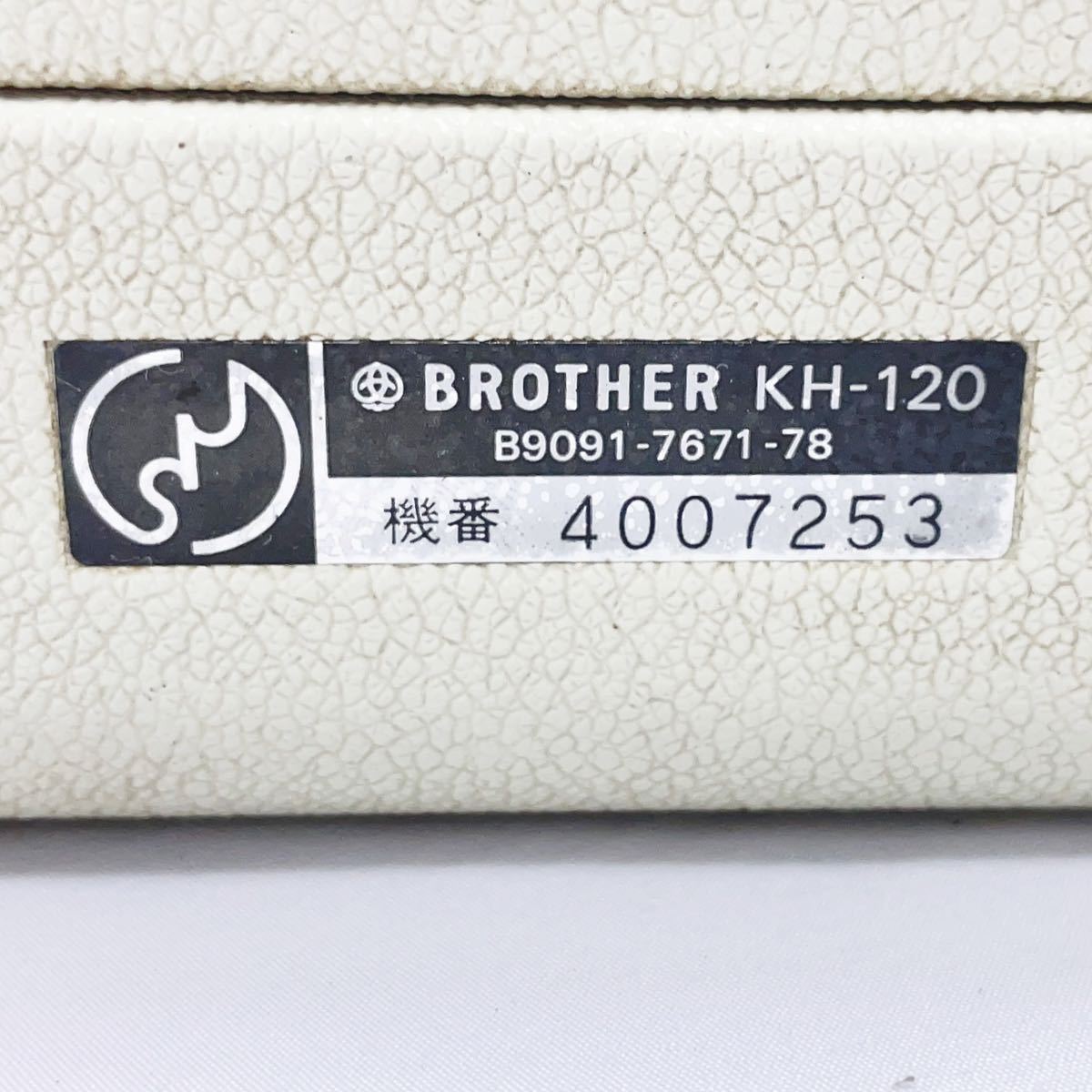 brother ブラザー 編み機 KH-120 デリカ 取説有り ハンドクラフト 手