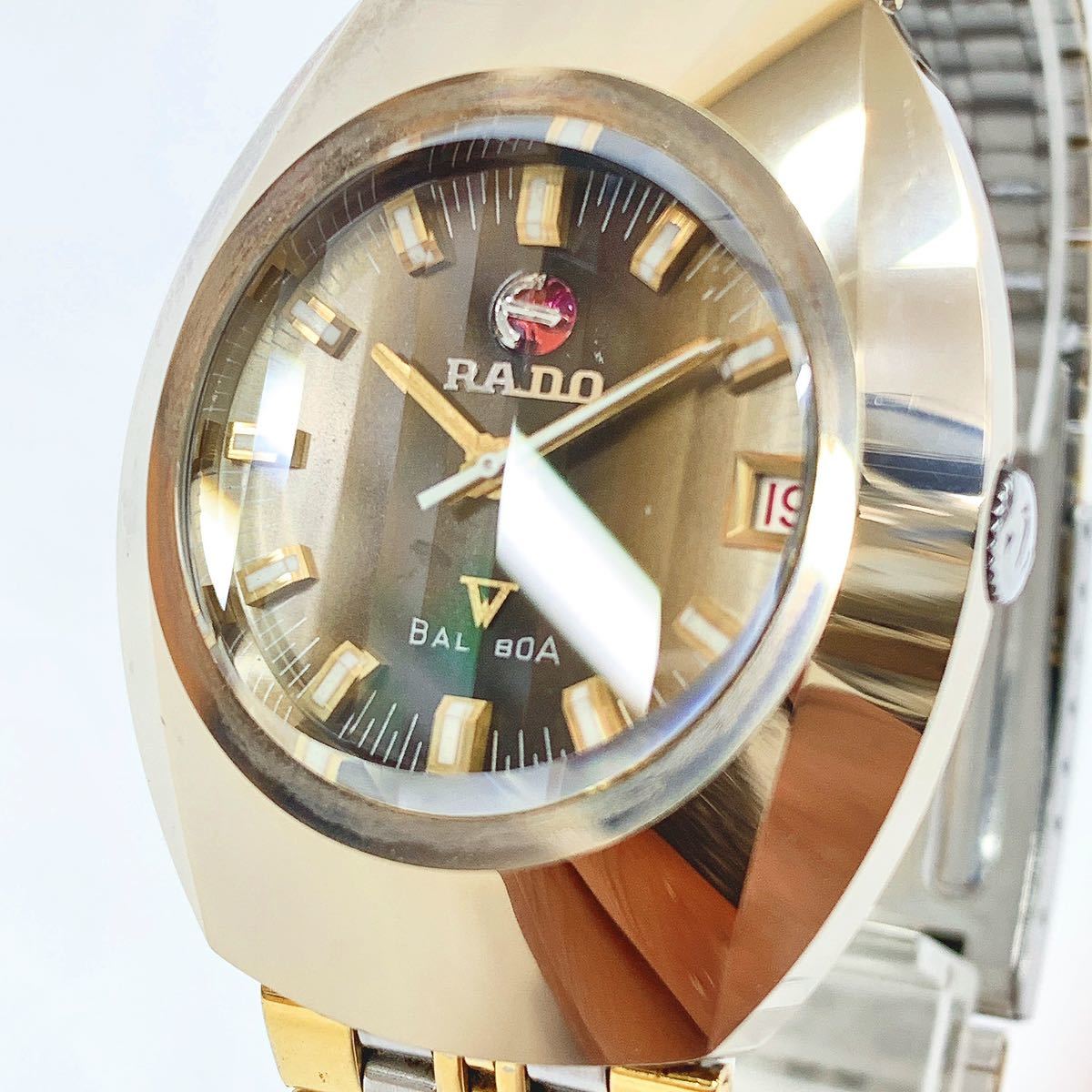 美品 動作品 RADO ラドー BALBOA V バルボア 自動巻 メンズ腕時計