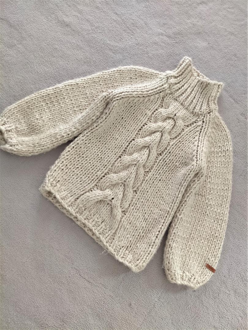 hand made knit　ハンドメイド ざっくりニットm73126963562_画像3