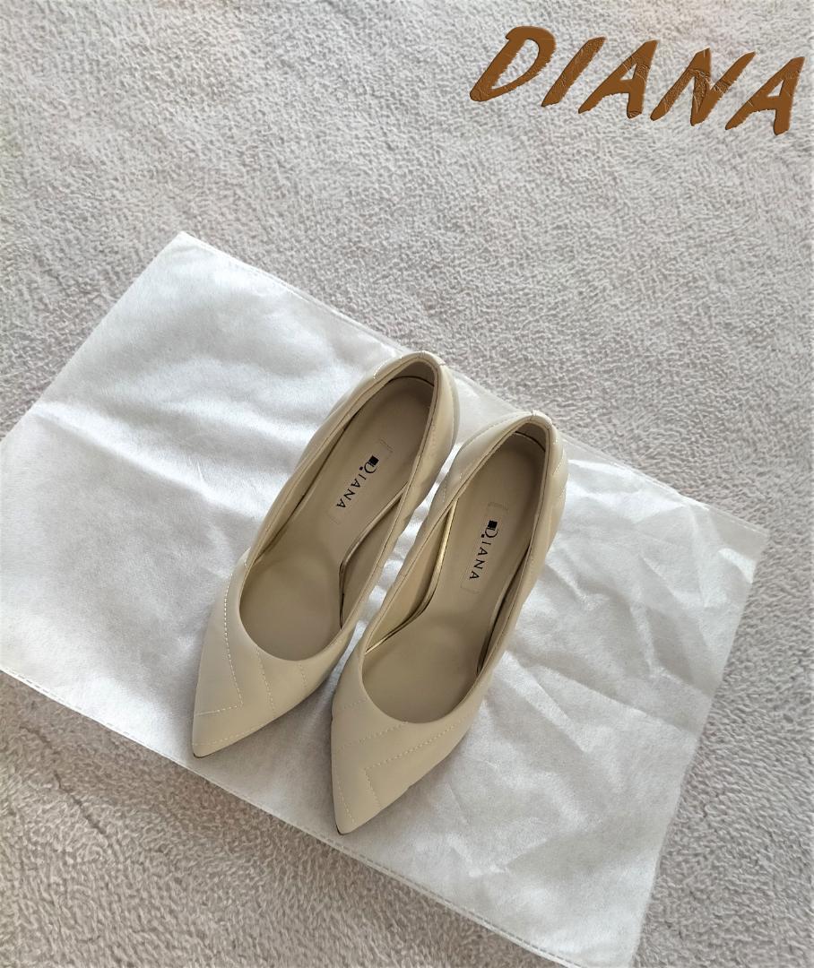 ネット限定】 ダイアナ DIANA ハイヒール 23cmm10537183209 上品 白