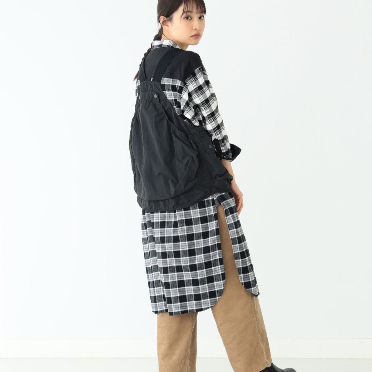 BEAMS BOY ビームスボーイナイロン ハンティング ベスト 23SS