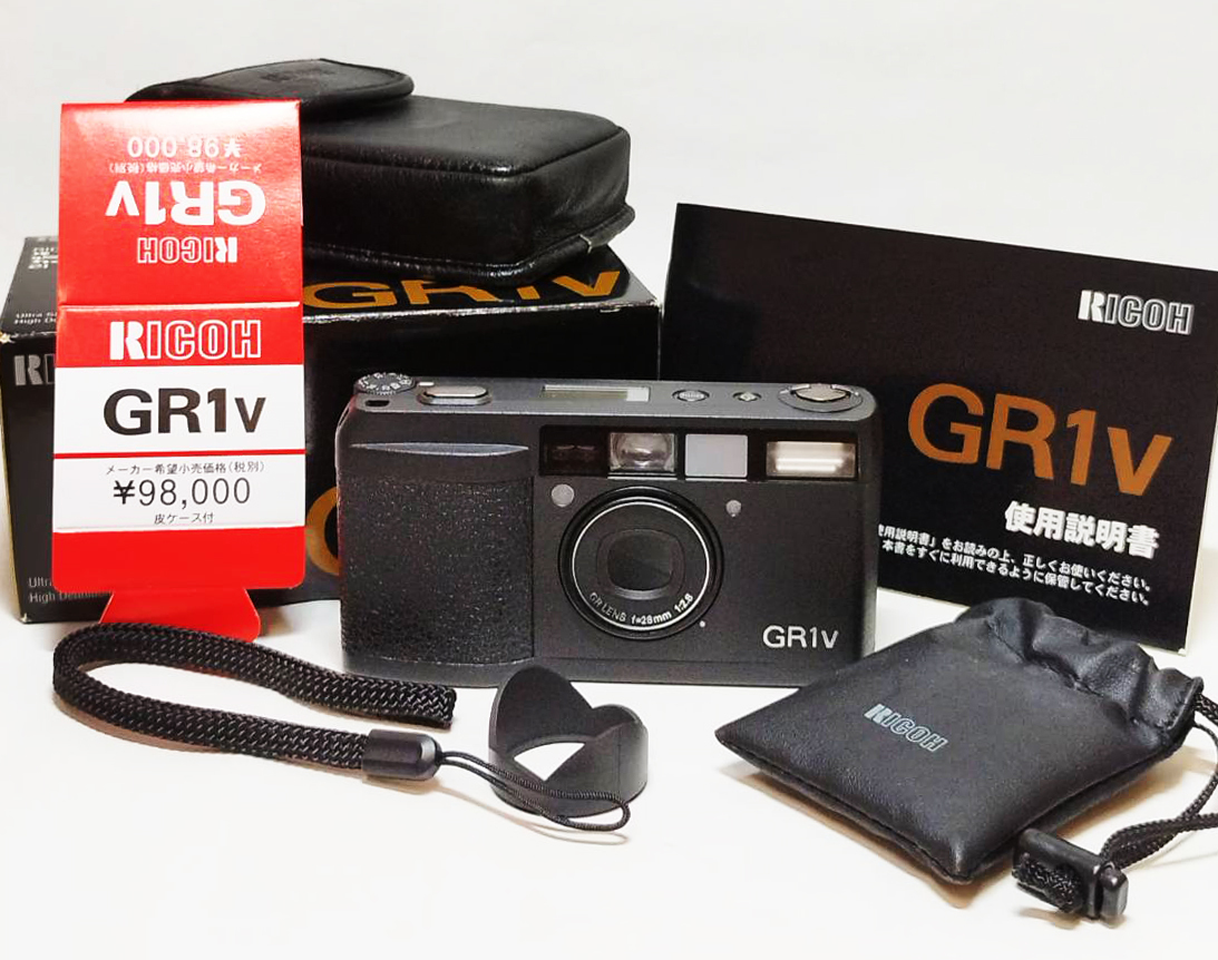 美品・希少】RICOH リコー GR1v フィルムカメラ 箱付き フ | JChere
