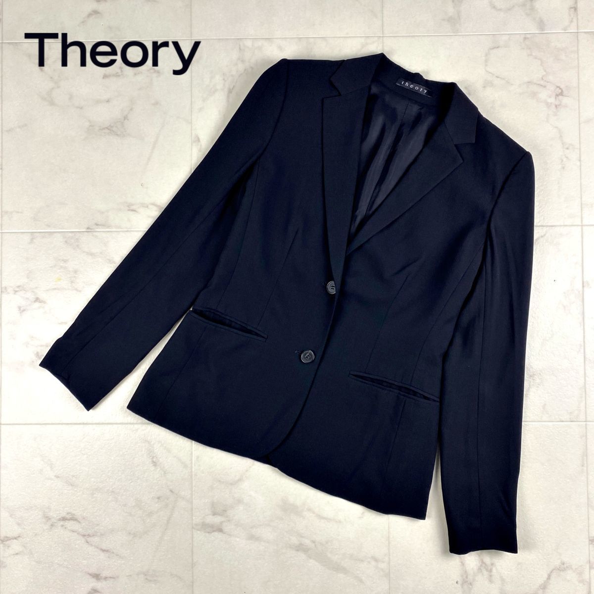 在庫あり/即出荷可】 美品 Theory サイズ2*HC426 ブラック 黒