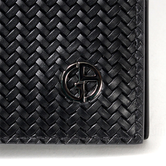 高評価の贈り物 財布 メンズ アルマーニ ジョルジオ ARMANI GIORGIO 二
