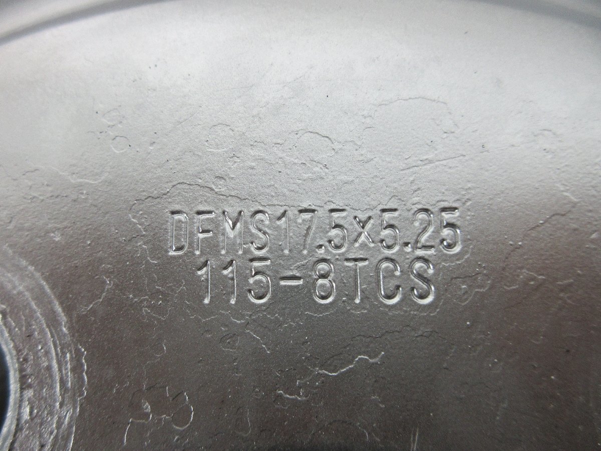 ■中古ホイール■　TOPY スチールホイール 17.5インチ 5.25J +115 5H 203.2 29 146 LT トラック 6本 いすゞ系 激安 送料無料 D828_早い者勝ち