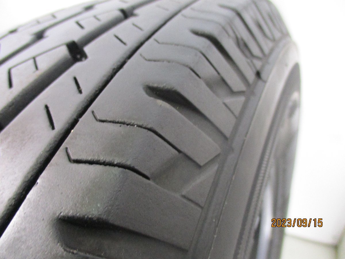 ■中古タイヤ■　195/80R15 107/105L LT BRIDGESTONE V600 ハイエース等 夏タイヤ オンロード 激安 送料無料　B9_オンロード