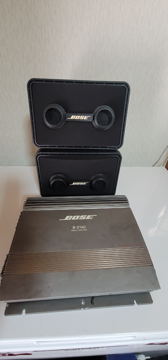 2022春の新作 BOSE 101MMG 連番 パワーアンプ B2140 セット 音だし