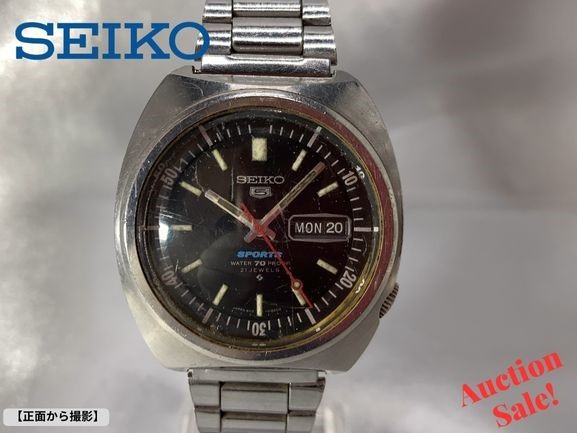 高品質 SEIKO セイコー 自動巻き 6119-6020 腕時計 その他 - www