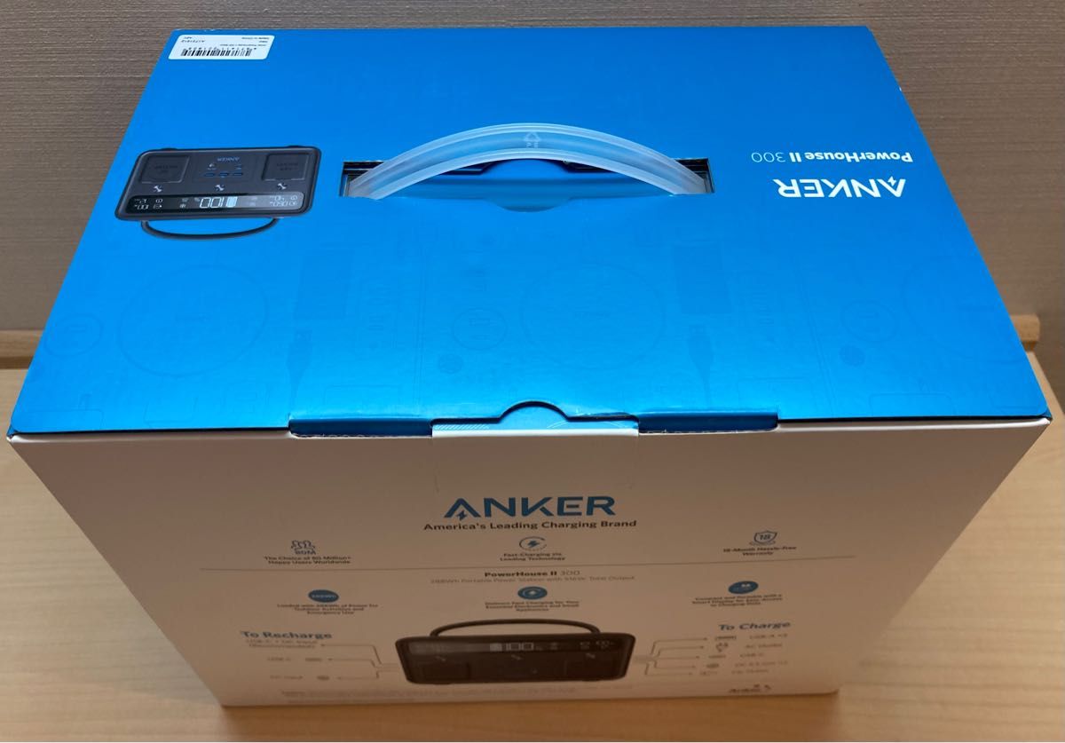 【新品】ポータブル電源　Anker  PowerHouse  II 300 ポータブル電源