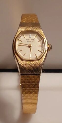 Vintage Seiko Ladies Gold (PDP) Watch 5420-5059 海外 即決(海外商品