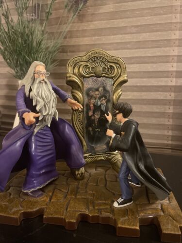 Harry Potter & Dumbledore Mirror of Erised Room Scene Figure Vintage 2000 海外 即決