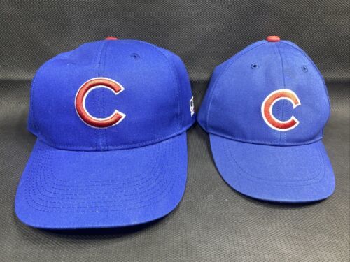 2 Chicago Cubs Baseball Cap Hat Adjustable - Strap back Adult & XXXS Youth Kids 海外 即決