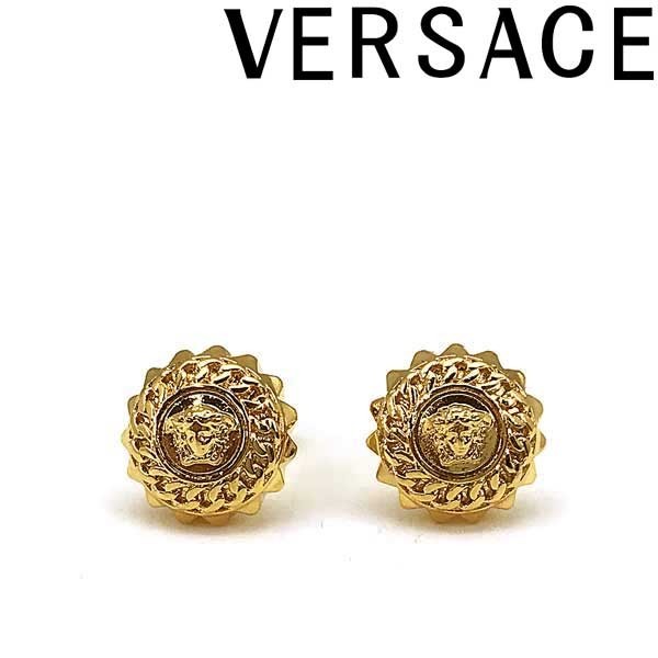 VERSACE ヴェルサーチェ ベルサーチ ブランド ピアス ゴールド メドゥーサ ロゴ ピアス DG27504-DJMT-D00H_画像1