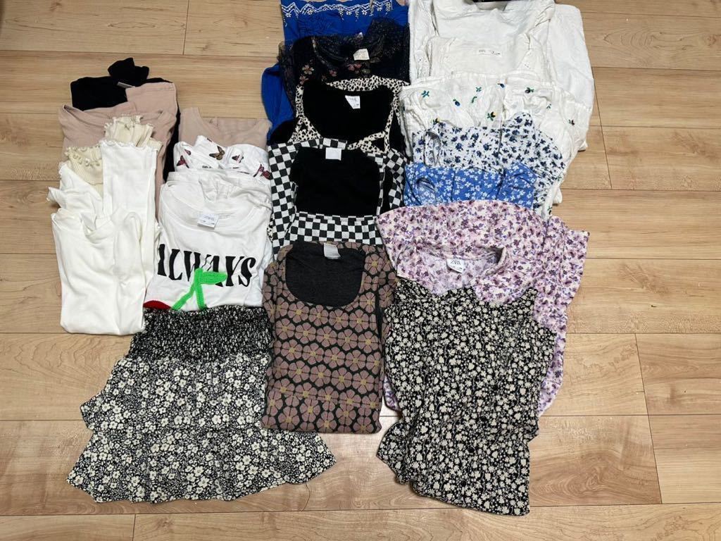 ザラ ZARA zara Zara ガール 10歳 新品タグ付き有 23着 ワンピ