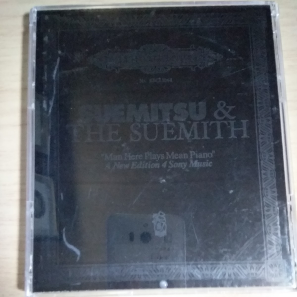 TT081　CD　SUEMITSU ＆ THE SUEMITH　１．”SUEMITSU” Here Plays Mean Piano　２．Irony_画像2