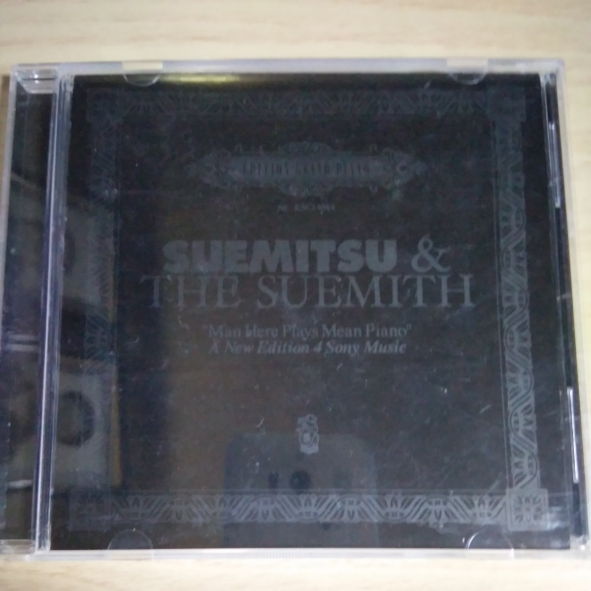 TT081　CD　SUEMITSU ＆ THE SUEMITH　１．”SUEMITSU” Here Plays Mean Piano　２．Irony_画像1