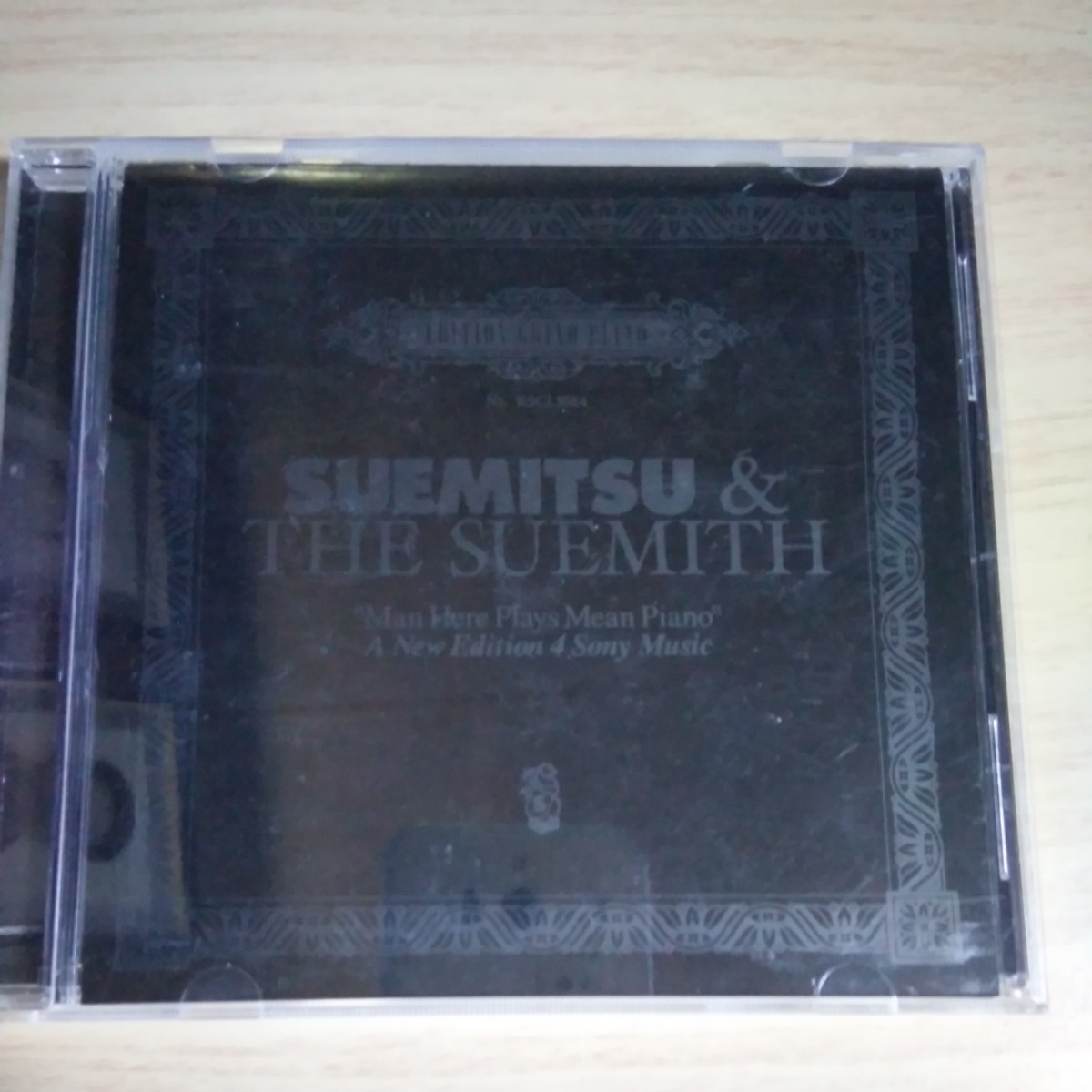 TT081　CD　SUEMITSU ＆ THE SUEMITH　１．”SUEMITSU” Here Plays Mean Piano　２．Irony_画像3
