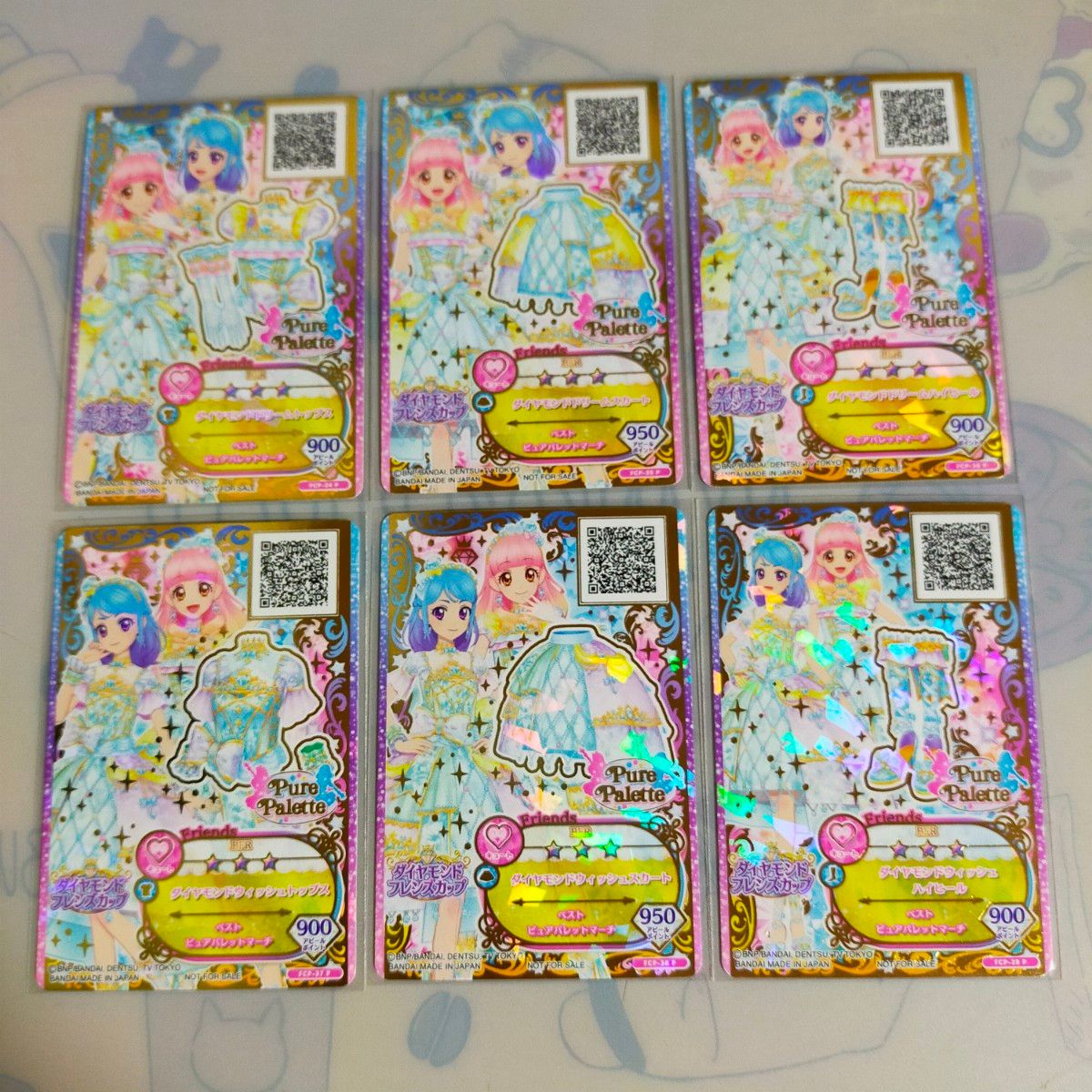 アイカツカード アイカツフレンズ 5コーデ ルーレットあたり アイカツカード アイカツフレンズ 5コーデ ルーレットあたり