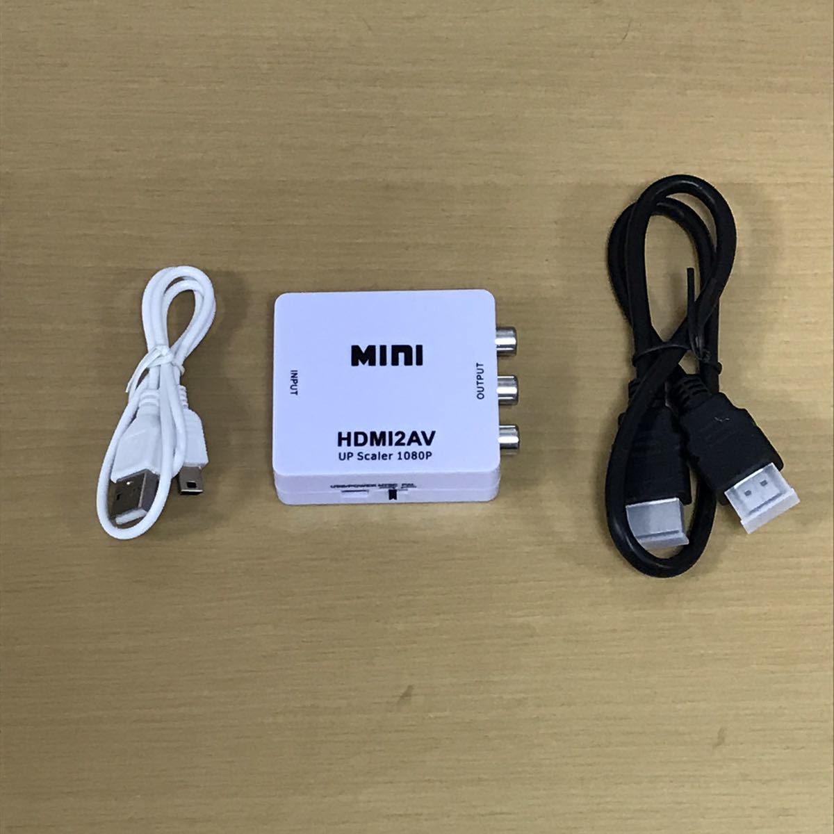 HDMI-RCA изменение контейнер +HDMI кабель 0.5m имеется 