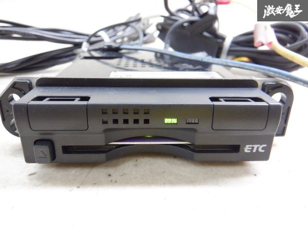 保証付 トヨタ純正 GRX130 マークX ETC アンテナ分離型 車載器 乗用車 音声案内無し 08686-00320 棚2Z11_画像7