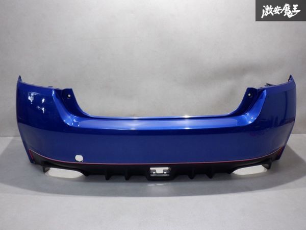 スバル純正 VAB WRX STI 後期 F型 リアバンパー 57704VA022 ブルーメタリック系 棚2N_画像1