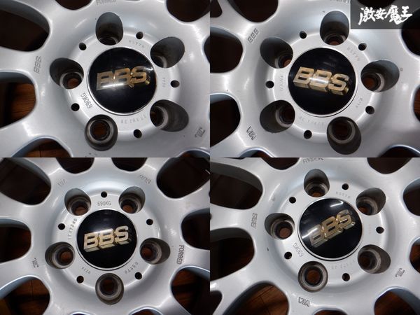 BBS RS778 RS779 ホイール 17インチ 7J +45 8J +38 PCD114.3 5穴 4本 クラウン マークX等 ★ 棚1A_画像6