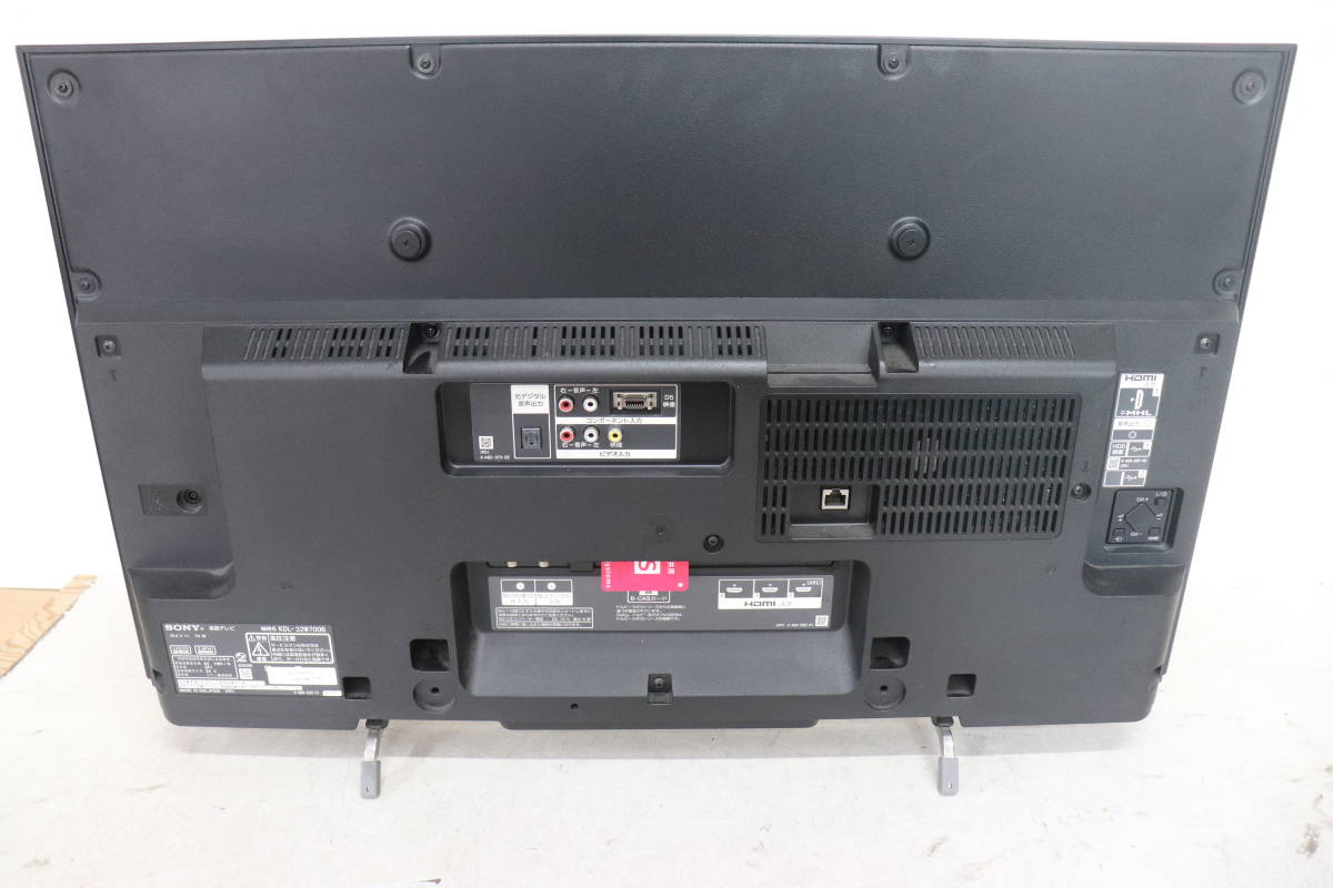 YKA/844 SONY BRAVIA KDL-32W700B 32型液晶テレビ2014年製地デジ受信 