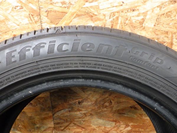 グッドイヤー Efficient Grip Comfort 215/55R17 94V 日本製 2本SET／2020年製9分山オンロード／本州四国九州4,000円／島田市手渡し可_画像6