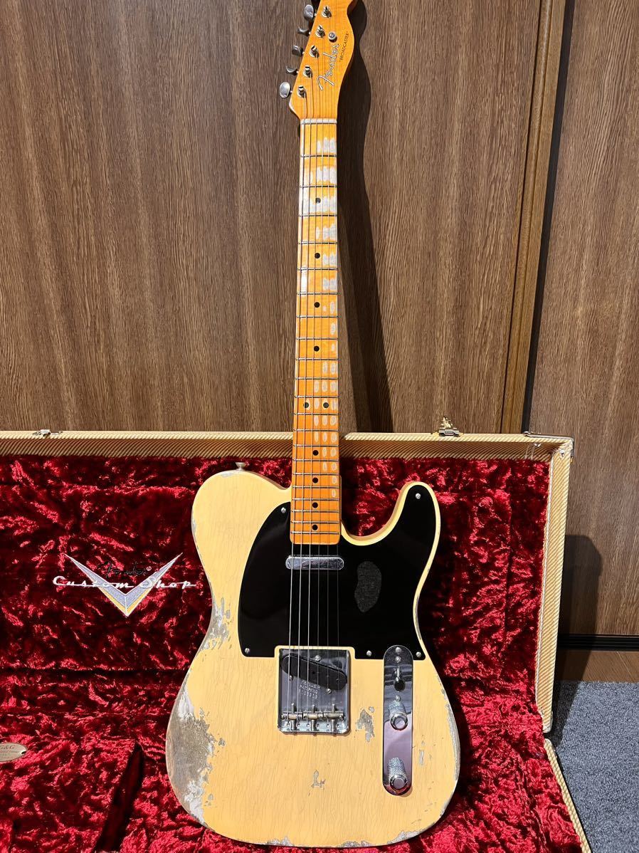Fender Custom Shop Limited Edition 70th Anniversary 1950 Broadcaster Heavy Relic (Nocaster Blonde) 2020_画像3