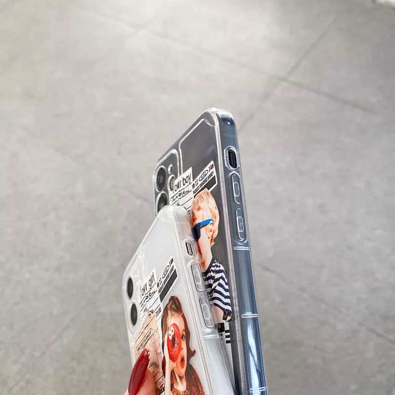 ★iPhone 12 mini ケース キッズ カバー ブルー 男の子 レッド 女の子 子供 耐衝撃性 クリア ソフト 携帯 スマホ アイフォン あいふぉん