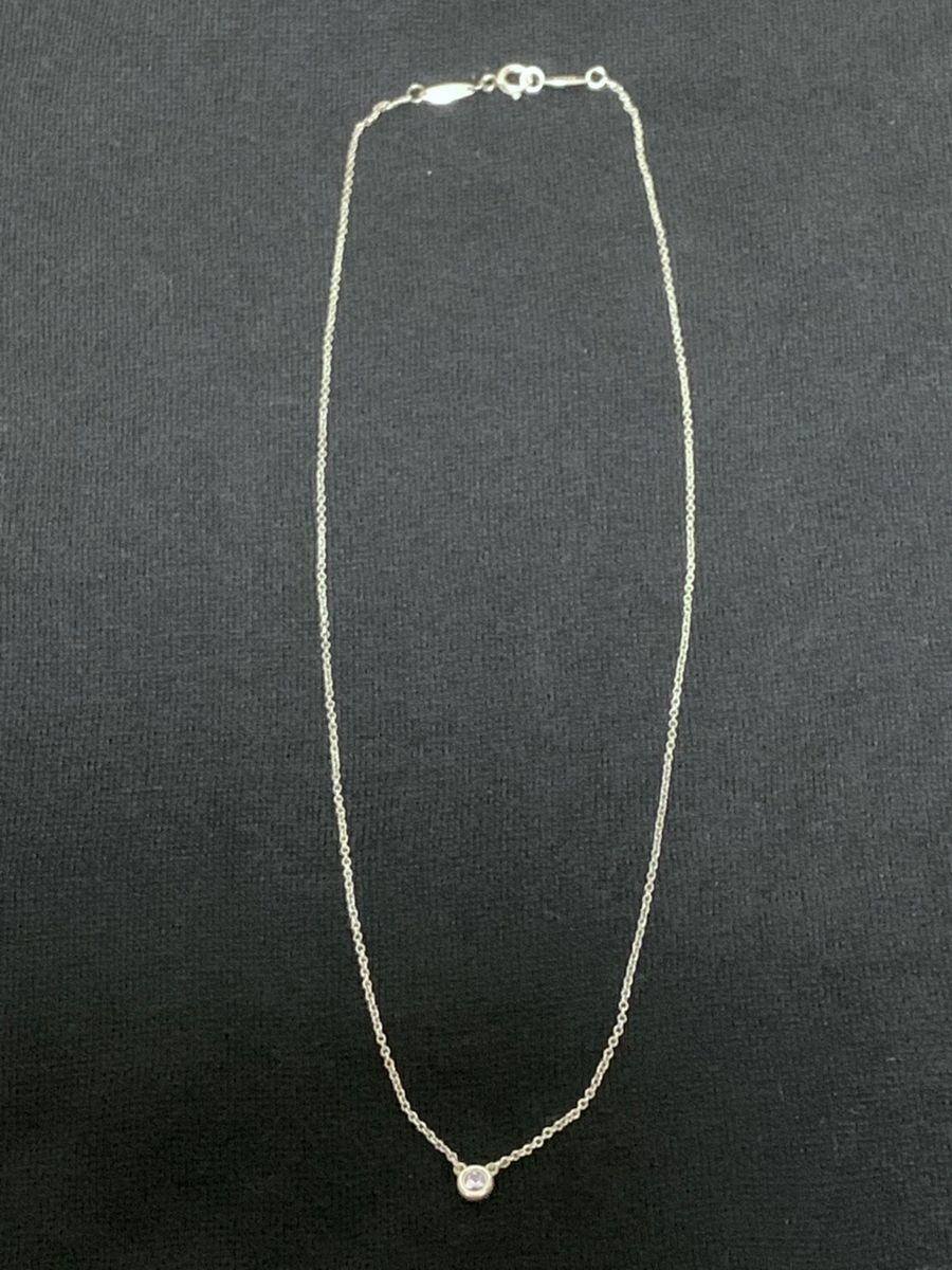 TIFFANY&Co ティファニー バイザヤードネックレス アクアマリン TIFFANY&Co ティファニー バイザヤードネックレス アクアマリン