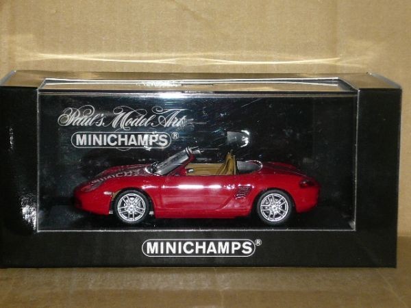 1/43 MINICHAMPS Porsche Boxster 2002 赤