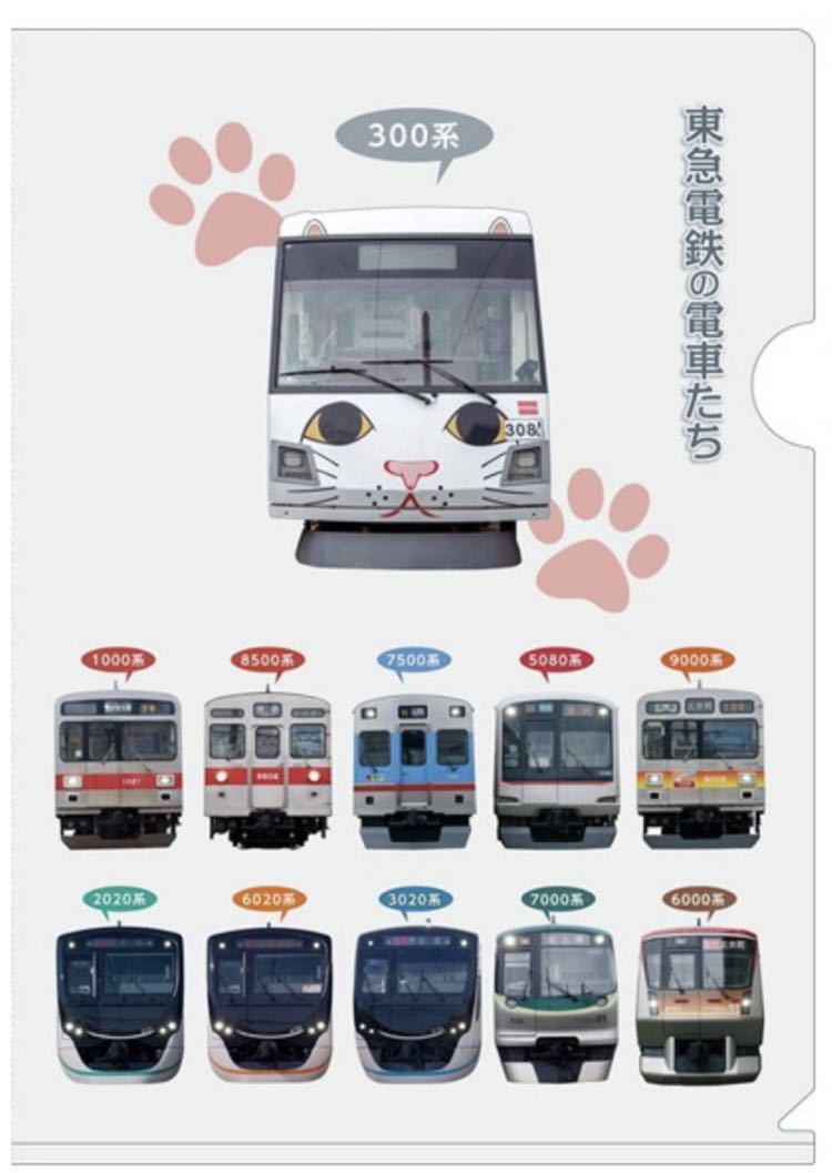 B5クリアファイル 表面