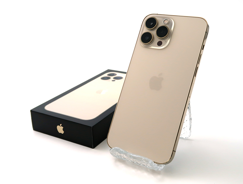iPhone13 Pro Max 128GB SIMフリー 中古 Aランク 保証期間90日 本体 ゴールド ｜中古スマホ・タブレットのReYuuストア