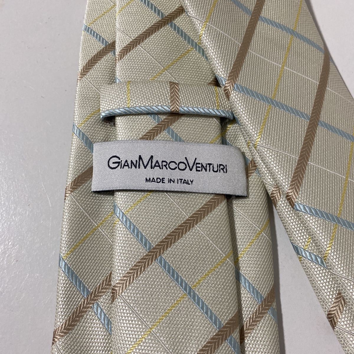 ★イタリア製★新品★GIAN MARCO VENTURI(ジャンマルコベンチューリ)/絹100%/ネクタイ/結婚式/二次会/パーティー/1_画像4