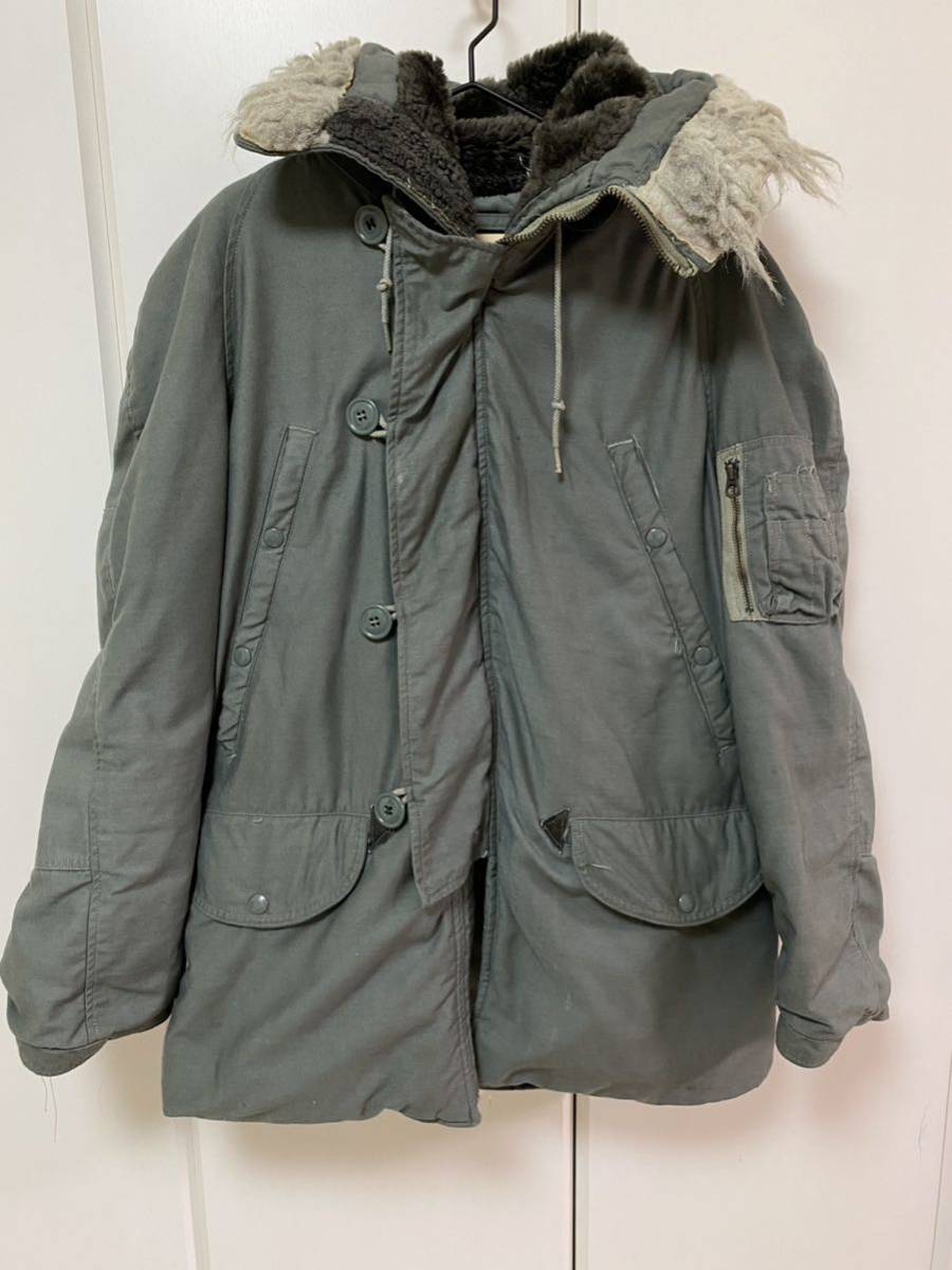 売れ筋がひ贈り物! アメリカ軍 USED ジャケット N-3B Sサイズ