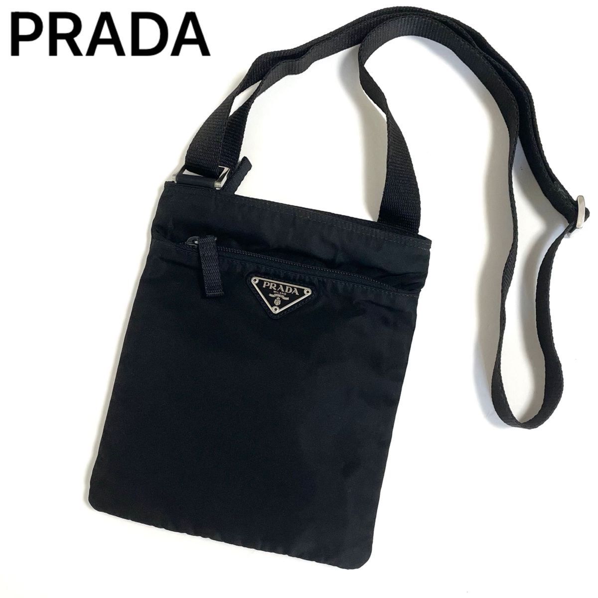 美品】PRADA プラダ ミニショルダーバッグ サコッシュ クロスボディ