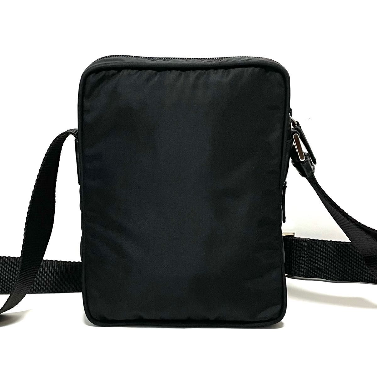 PRADA プラダ ショルダーバッグ アマゾン型 ナイロン × レザー PRADA プラダ ショルダーバッグ アマゾン型 ナイロン × レザー