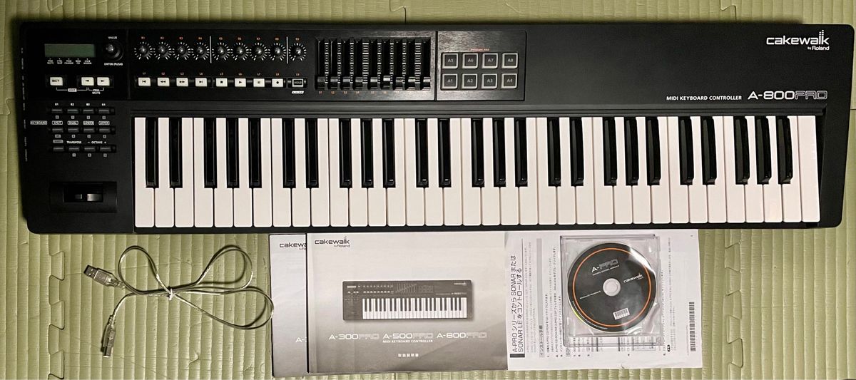 Roland ローランド A-800 Pro 61鍵盤 MIDIキーボード 電子ピアノ