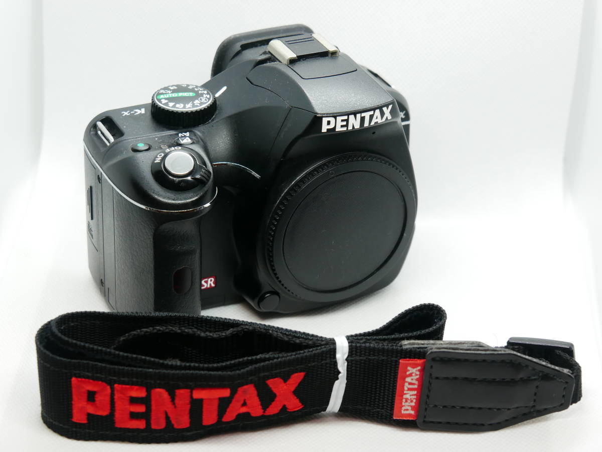 豪華 Pentax K-x 本体のみ 電池なし 傷汚有り 動作チェック済