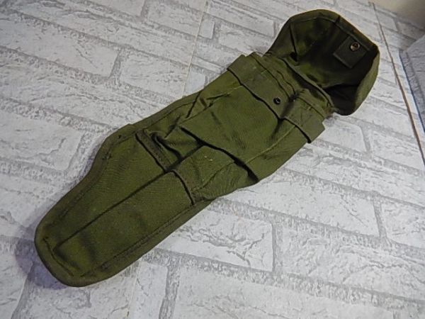 S56 ◆US PRC アンテナポーチ CW-503/PRC-25 コットン OD◆米軍◆サバゲー！_画像1