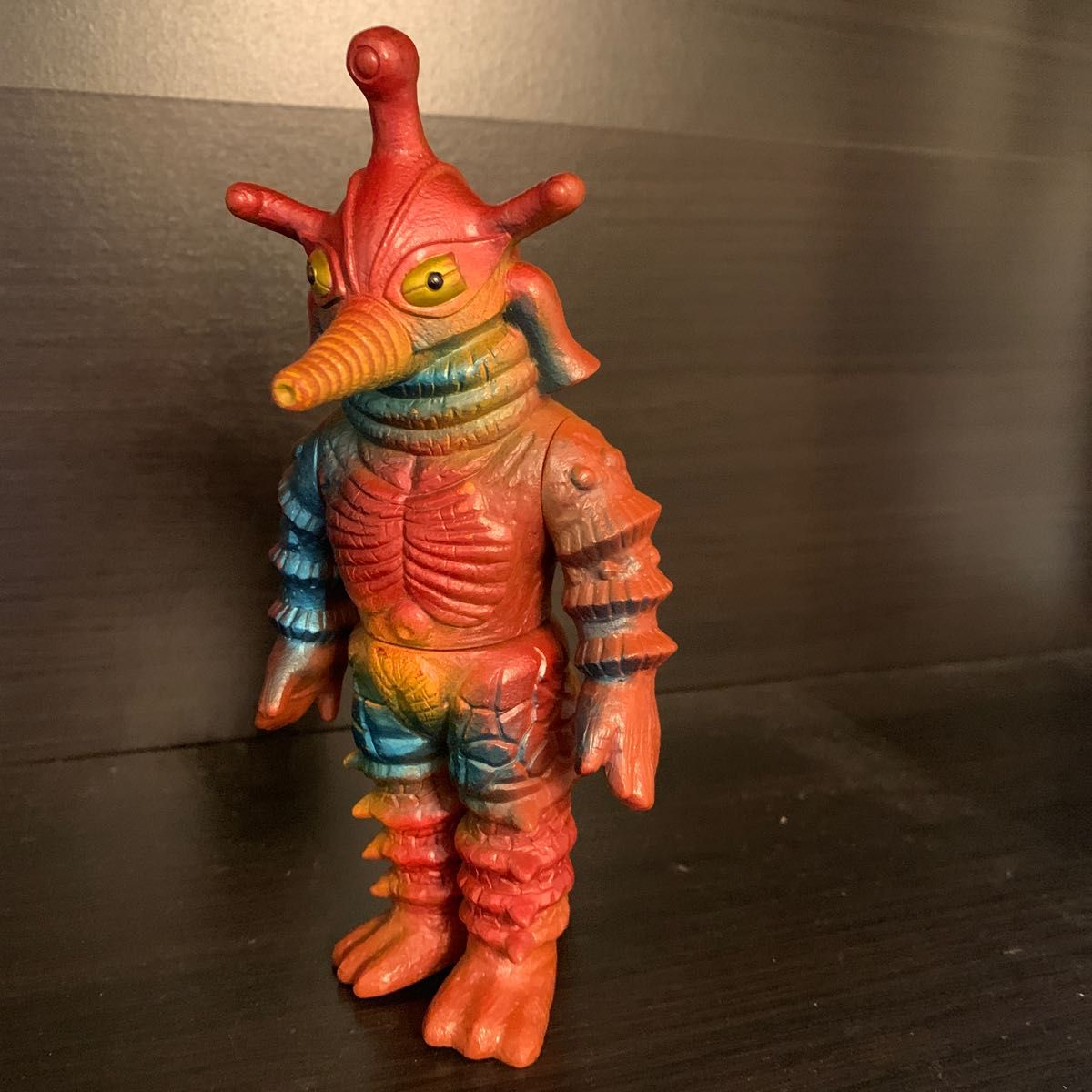 キングザウルスシリーズ ヒッポリト星人 ポピー 当時物 ソフビ 足形 A 怪獣ソフビ ウルトラマン 当時物