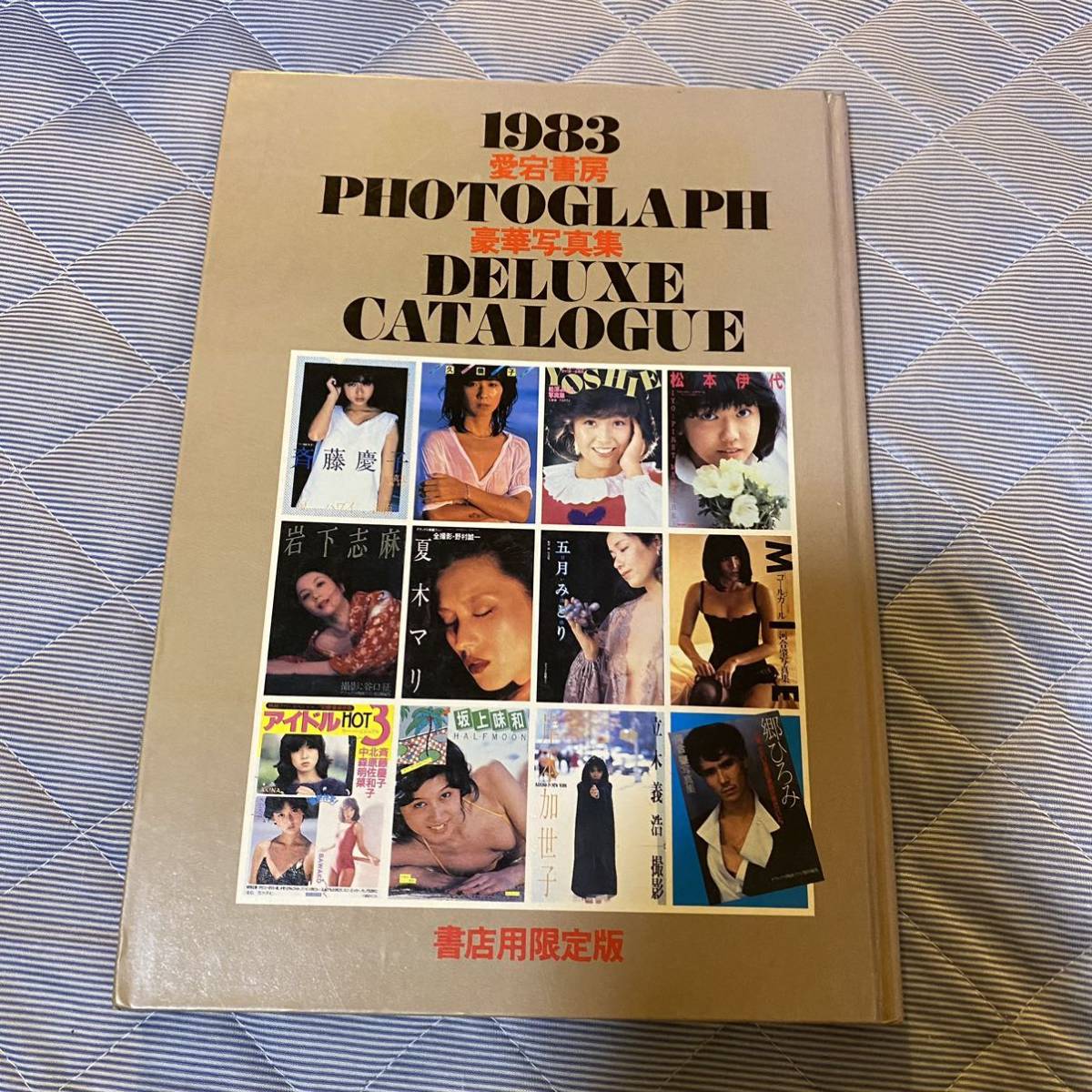 1983 愛宕書房 PHOTOGRAPH 豪華写真集　DELUXE CATALOGUE 書店用限定版_画像2