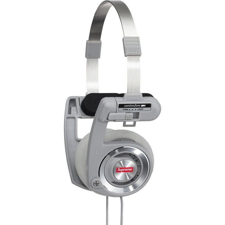 Supreme Koss PortaPro Headphones silver シュプリーム ヘッドフォン