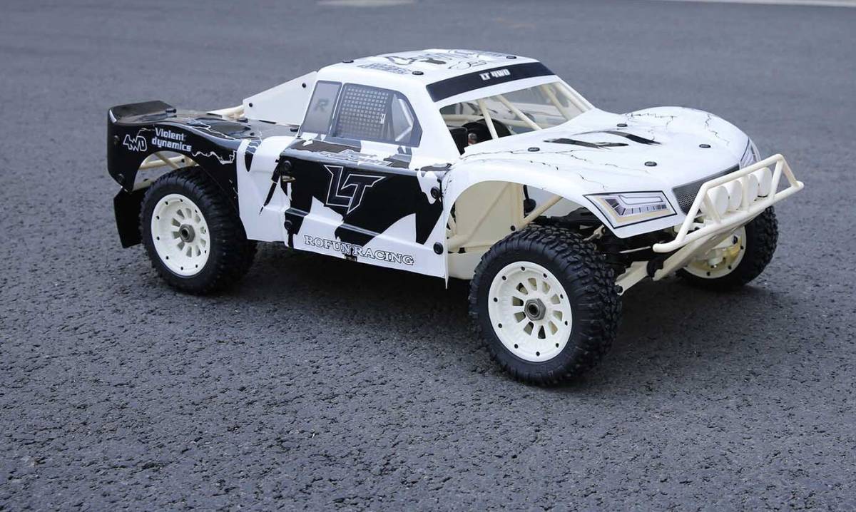  new goods * final product 36c4WD RC car LT360DR-HY white all ... engine * receiver * servo * transmitter etc ROVAN SPORTS representation shop exhibition 