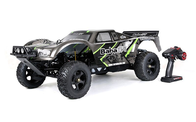  new goods * final product 32c 2WD RC car BAHA 5T green all ... engine * receiver * servo * transmitter etc ROVAN SPORTS representation shop exhibition 