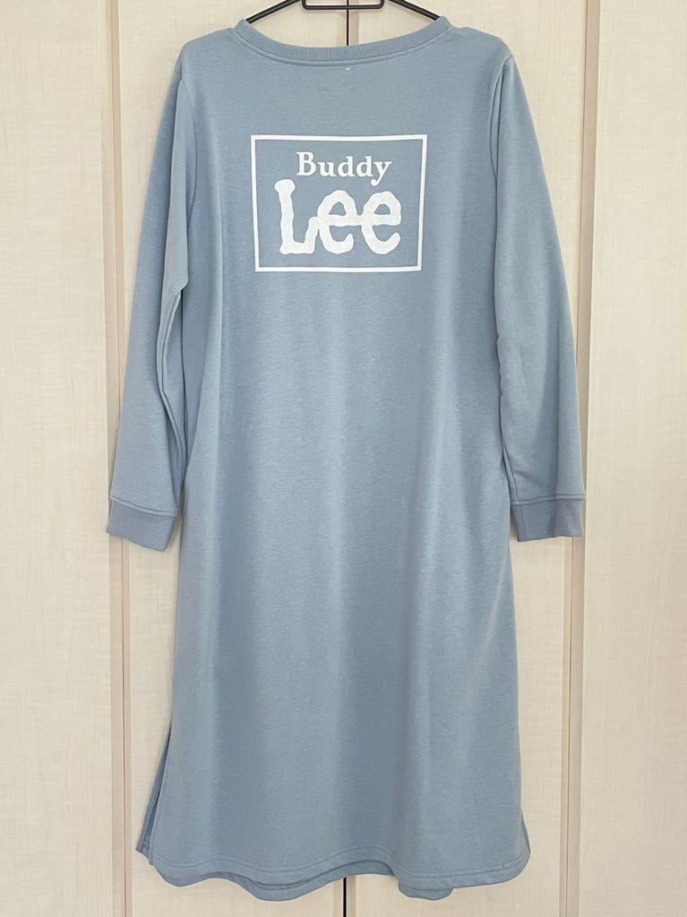 [ free shipping ][ regular price 5368 jpy ]Buddy Lee nursing . attaching sweatshirt One-piece M size sax 