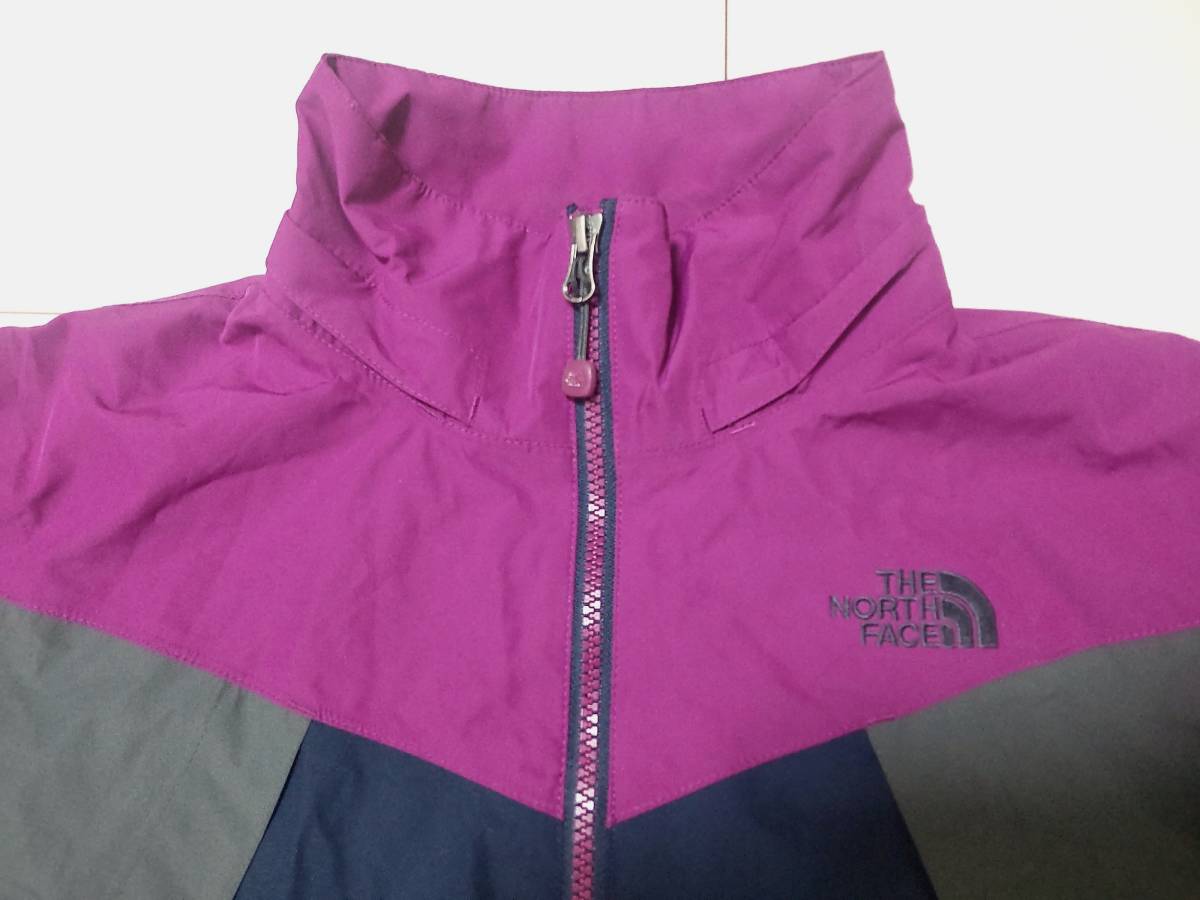 ★ザ・ノースフェイス　THE NORTH FACE　シェルジャケット　★女性用　★サーマル裏地　★HYVENT使用　★トリコロールカラー_画像1